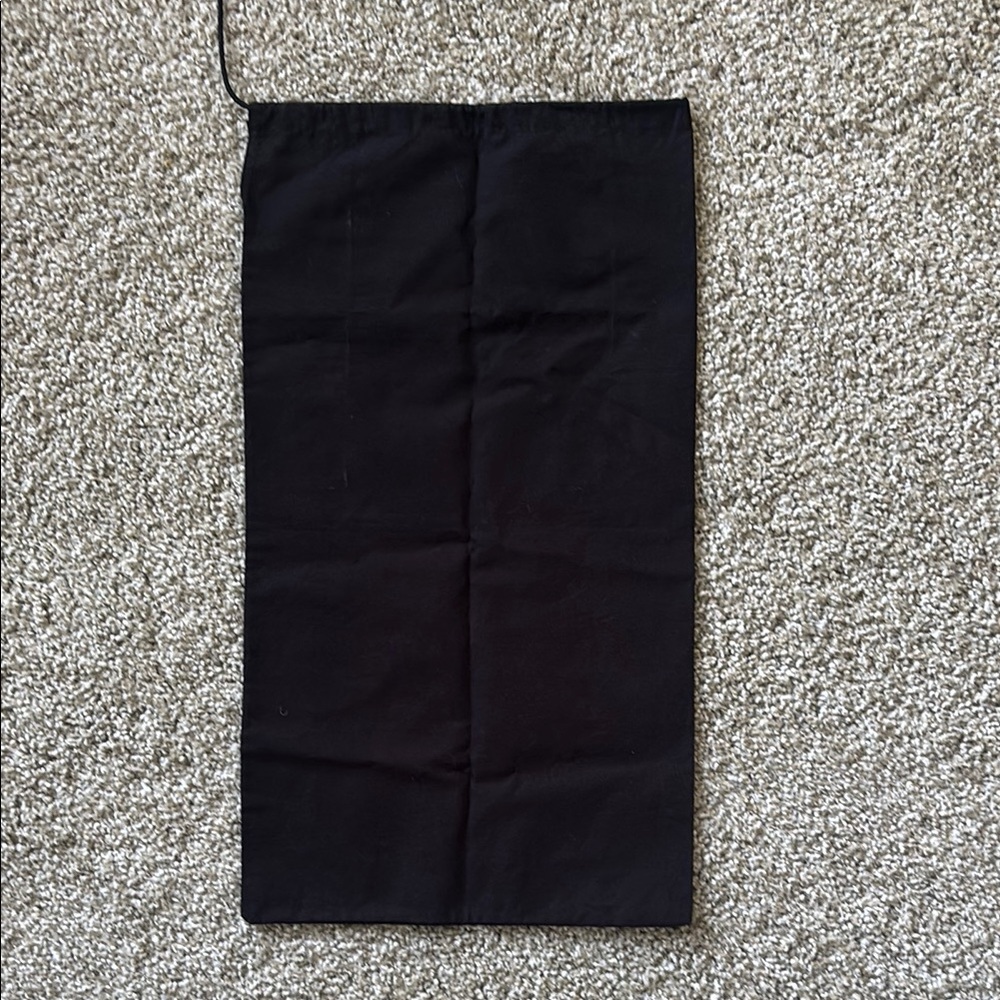 CHANEL Black and White Logo Dust Bag - Picture 2 of 3